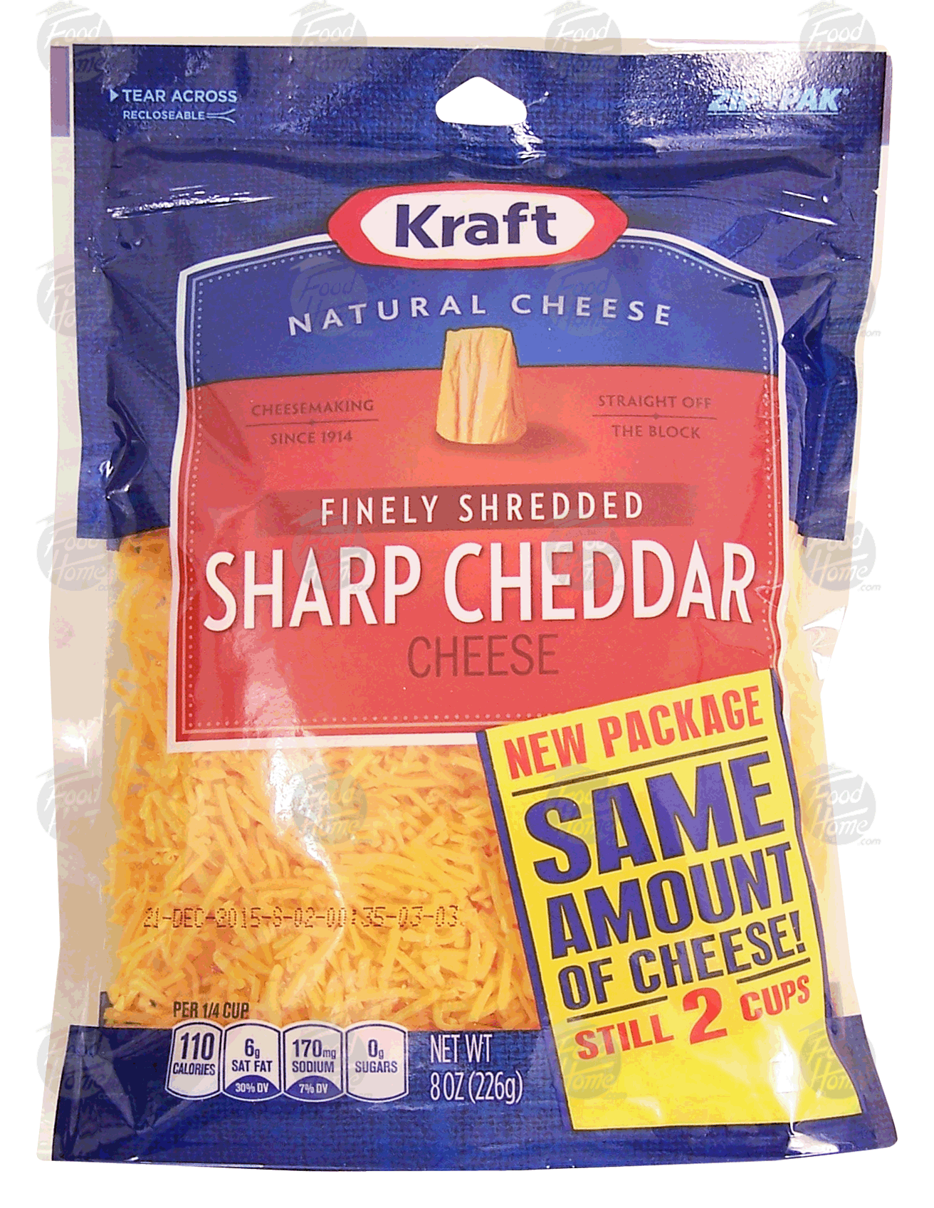 Kraft Natural Cheese finely shredded sharp cheddar cheese Full-Size Picture